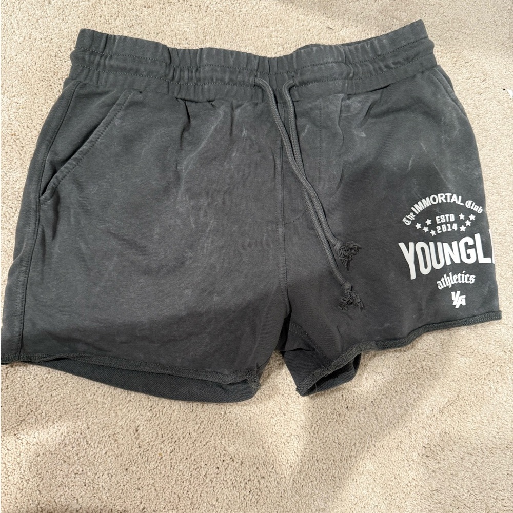YoungLA Charcoal Shorts